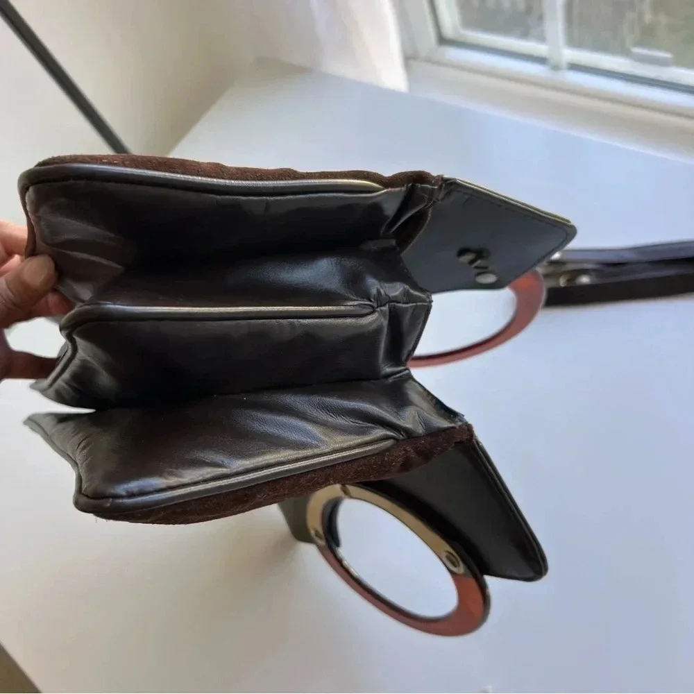 ROMA Vintage Leather Suede Handbag